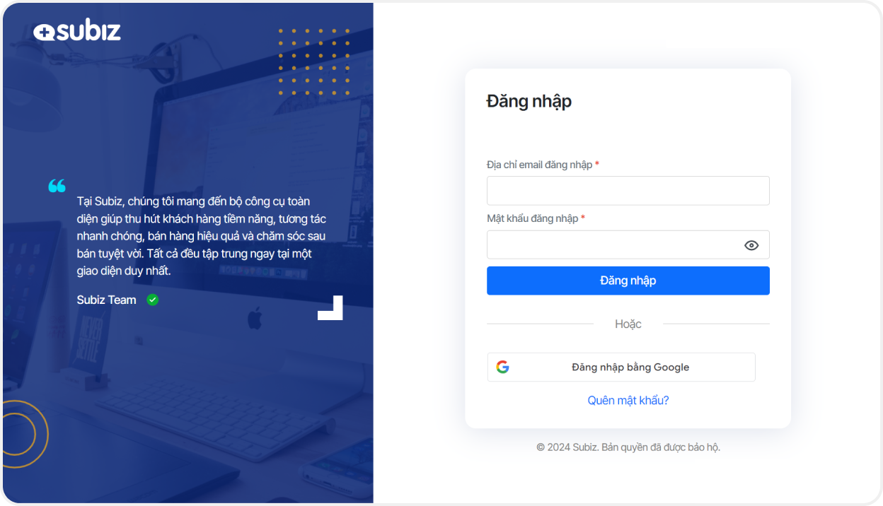 register an account