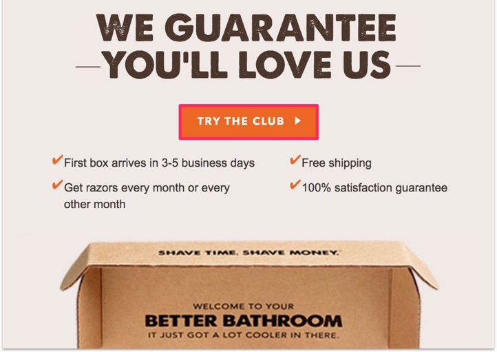 Những ưu đãi khó bỏ qua của Dollar Shave Club