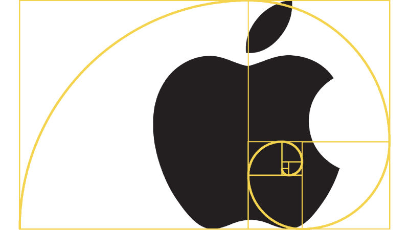 Tỷ lệ vàng của logo Apple