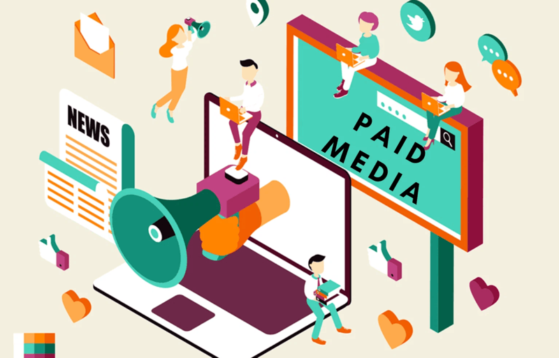 Paid media sẽ giúp nội dung tới nhiều đối tượng được nhắm mục tiêu hơn