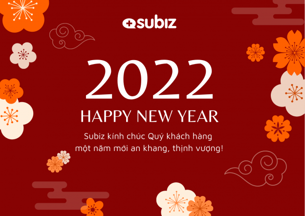 Subiz chúc mừng năm mới 2022