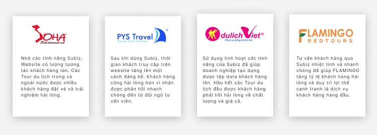 Tích hợp Subiz lên Website du lịch mang lại nhiều lợi ích