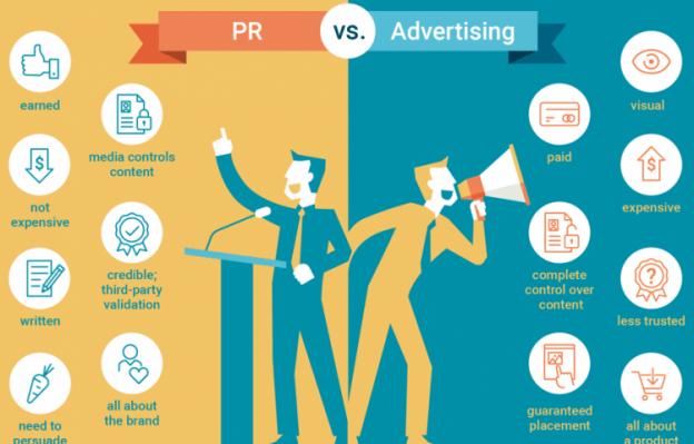 So sánh quảng cáo và PR: Các điểm giống nhau và khác nhau