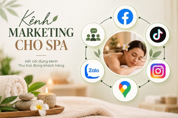 6 kênh marketing cho spa giúp thu hút khách hàng hiệu quả