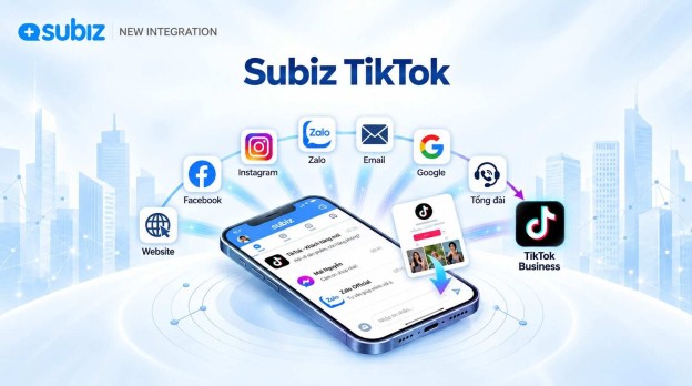 Subiz Tiktok: Quản lý tập trung nhiều tài khoản Tiktok