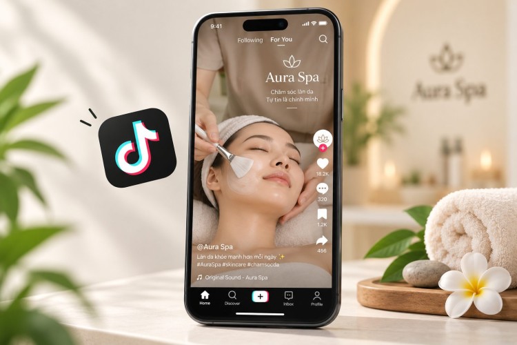 TikTok – tạo nhu cầu và thu hút khách hàng mới cho spa