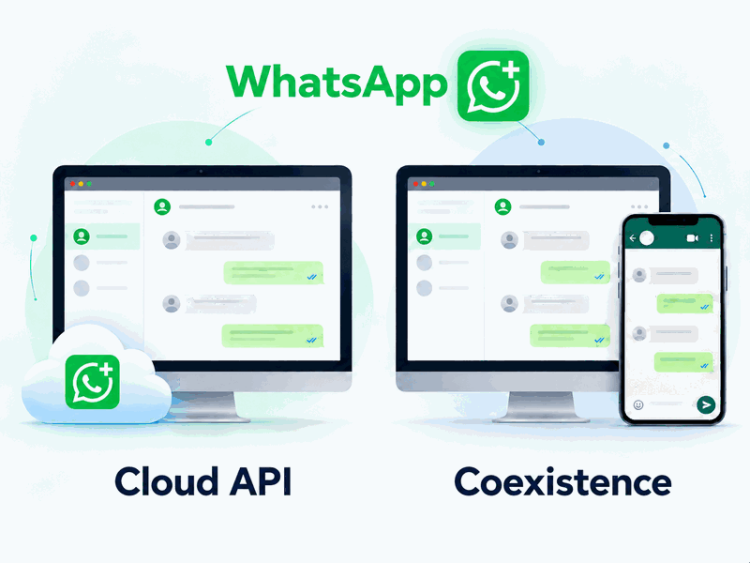So sánh 2 cơ chế tích hợp WhatsApp Cloud API và Coexistence